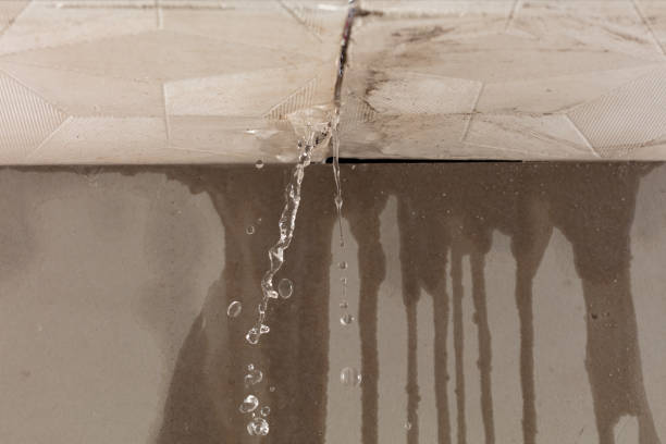 Professional Flood Damage Cleanup technician working in Overpeck, OH